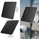 10W 5V Solar Panel Micro USB & USB-C Port Solar Charging Panel 9.8 Ft Charging Cable for Security Camera for Eufycam 3C/2C/2 Pro