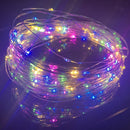 8 Functions USB LED String Lights Led Silver Wire Fairy Light Outdoor Garland Lamp For Christmas Tree Wedding Party Decoration