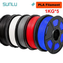 The Stratum Forge | SUNLU 5KG Professional-Grade 3D Printing Filament Bundle