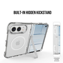 Luxury Clear Shockproof Hinge Bracket Phone Case For iPhone 18 Duo For iPhone 18 Fold Ultra Magnetic Folding Hard Protect Cover