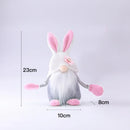 Easter Faceless Gnome Rabbit Doll Cartoon Home Easter Ornament Bunny Doll Easter Party Gifts