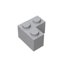 MOC 10PCS 2357 2x2 Corner Building Blocks High-Tech Plate House Castle Bricks Educational Particle Idea Toy Children Xmas Gifts