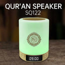 Muslim Arabic Koran Azan Clock Islam Night Light Wireless Bluetooth Speaker Quran Portable Bright Lamp Arab Islamic Holy Ramadan