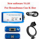 雷诺人Can K线Immo工具最新V4.10版，用于雷诺CAN/K线Immo工具OBD2编程器读写EEPROM。