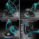 The Surface Architect | 1250W Industrial Drywall Sander with Self-Suction Dust Extraction