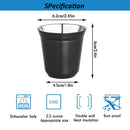 80ml/2.7oz 304 Stainless Steel Espresso Coffee Cup Portable Double Layer Office Milk Tea Drinks Mug Cup Mini Whisky Wine Glasses