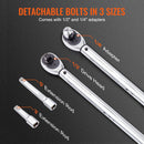 SucceBuy 1/2" 1/4" 3/8" 机械扭矩扳手套装精密指针式手动工具扭矩扳手车间汽车维修工具