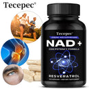 NAD+补充剂，含槲皮素+白藜芦醇的补充剂——支持细胞健康、肌肉、大脑、视力及心脏健康