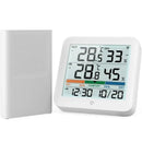 Weather Station Indoor Outdoor Wireless Thermometer Hygrometer With 1 Remote Sensor Temperature And Humidity Gauge Meter Monitor