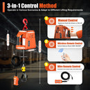 The Sky Anchor | 1100-lb 3-in-1 Electric Hoist Winch with Wireless Remote