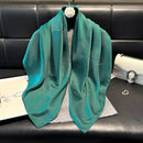 2025 Latest Women Silky Kerchief Shawl Ethnic Travel Scarves Bufanda Fashion Jacquard Scarf Printed Decorative Sun Protection