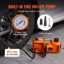 SucceBuy Electric Car Jack 5 Ton Hydraulic Jack with Electric Impact Wrench Portable Car Lift  for SUV Sedan Truck Change Tires