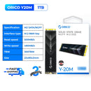 ORICO Y20M M.2 SATA SSD 1TB 2TB 4TB M.2 NGFF SSD 500MB/S M.2 2280 Ngff Sata B & M Key 固态硬盘适用于台式机笔记本电脑