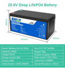 The Grid Sentinel | 12V-24V LiFePO4 Deep-Cycle Battery (100Ah-300Ah, Built-in BMS)