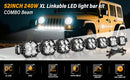 The Aurora Cube | 30W IP67 Off-Road LED Work Light Combo (Spot/Flood, 5500K)
