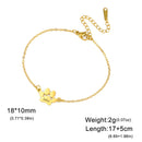 Cute Trendy Dog Cat Paw Custom Name Bracelet Women Stainless Steel Jewelry Multiple Names Personalized Pet Valentine's Day Gifts