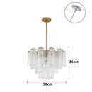 The Amber Atelier | Hand-Set Murano Glass Chandelier