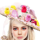 36Pcs Easter Chick, Small Soft Chick Novelty Chick Toys Plush Stuffed Animal for Party Favor, DIY Easter Bonnet Decorations
