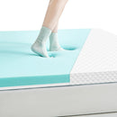 ROYGBIV Mattress Topper with H2/H3 Hardness Gel Topper for Comfort and Pressure Relief, bed Topper 7 cm Height, Versatile