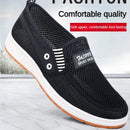 Men's  summer breathable mesh shoes, Oxford outsole, durable and non slip walking shoes, casual men's board shoes, work sandals