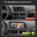 1920*720 RoadTop Linux Touch Screen Multimedia Display For Audi Q5 2009-2017 With Wireless CarPlay Android Auto Airplay Autolink