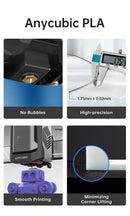 ANYCUBIC Refill PLA Filament 3D Printer 1.75mm 1kg/Roll Plastic Rubber Consumables Material For FDM 3D Printer for Kobra 3 S1C