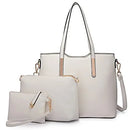Miss Lulu WOMEN'S Shoulder bag Set 3 Piece Large Handle bag Carry bag Tote Bag Women handbag Comfortable