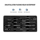 9Pcs/Set Impact Extension Bars 1/2" 3/8" 1/4" Drive Long Reach Extension Bar Set For Impact Sockets Ratchets Repair Tools Black