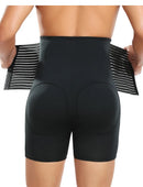 Shaper Shapewear Control Pants for Men Fitness Waist Trainer Corset Body Shaper Padded Panties Slimmer Thigh Breathable Slimmer