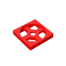 Gobricks GDS-949 Turntable 2 x 2 Plate, Base compatible with 3680  DIY Educational Building Blocks Technical