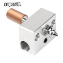 适用于Ender-3 S1 Pro CR10 3D打印机配件 热敏电阻NTC100加热管40W 双金属喉管 300℃部件 适用于Ender 3 S1