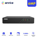 ANNKE 8路600万像素POE录像机H.265+ NVR，适用于高清POE 2MP 3MP 4MP 5MP 6MP IP POE摄像机家庭监控安全系统套装