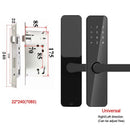 TTLock App Control Smart Lock Digital Locks with Handle Keypad Electronic Door Lock for Home Hotel Rental Bluetooth Connect