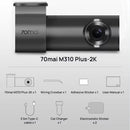 The M310 Plus | 2K Smart Dashcam with 24H Parking Guard