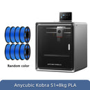 Anycubic Kobra S1 Multi-Color 3D Printer High Precision Core XY Stable Structure Ultra-Quiet Max Speed 600mm/s 3D Printer