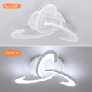Modern Led Acrylic Ceiling Light Fixture Creative Design Led Chandelier Ceiling Lamps RC Dimming  Indoor Lighting Plafon Lustres