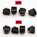 KCD4不锈钢防水船型开关 ON-OFF 4/6脚带灯电源开关 16A 250V/20A 125VAC