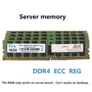 服务器内存 DDR4 REG 8GB 16GB 64GB 32GB ECC Ram 2133MHZ 2400MHZ 2666MHZ 2933MHZ 专用兼容X99主板