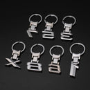 Car Keychain Holder Digital Key Ring Pendant Modified Digital Logo Metal For BMW X 1 3 5 6 7 8 Series Car Interior