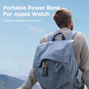 Joyroom Portable Wireless Charger for Apple Watch Series 8/Ultra/7/6/5/4/3/2/SE 2000mAh iWatch Charger Black Magnetic Power Bank