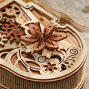 Robotime ROKR Mechanical Music Box 3D Wooden Puzzle for Kids Christmas Gifts
