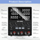 NICE-POWER ProSeries Dual-Channel DC Power Supply