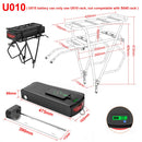 Rear Rack eBike Battery 21700 18650 52V 48V 27Ah 72V 20Ah with Rack no Rack Optional for 1500W 1000W 750W 500W 24"-28 inch