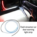 1pcs Car Door Opening Warning Flash Led Welcome Light Parking Safety Strobe Signal Lamp Waterproof Auto Decorative Ambient Bulb