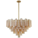The Amber Atelier | Hand-Set Murano Glass Chandelier