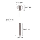 Manual Egg Beater Portable Eggs Whisk Separator Hand Cranked Cream Mixer Multi-Function Baking Tools Kitchen Mixer Accessories