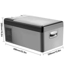 VEVOR 15L/20L Car Freezer Fridge, Portable Compressor Cooler with App Control for Camping, Travel, Outdoor & Home