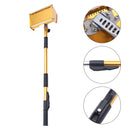 Smooth Finishing Professional Drywall Flat Box Gold-Flat Handle-Aluminum Precision Tools-Drywall Sheetrock Cleanable