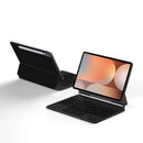 三星 Galaxy Tab S10+ S9 FE+ S9+ S8+ S7 FE Plus 12.4 英寸 S9 S8 11 平板电脑智能键盘皮套，纤薄带触控板