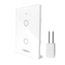 WiFi EU Interruptor De Luz Inteligente 120 Tipo Painel De Toque De Parede Sem Neutro interuptor inteligentes wifi switch